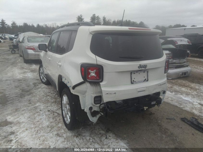 2021 JEEP RENEGADE LIMITED VIN: ZACNJDD18MPN32722