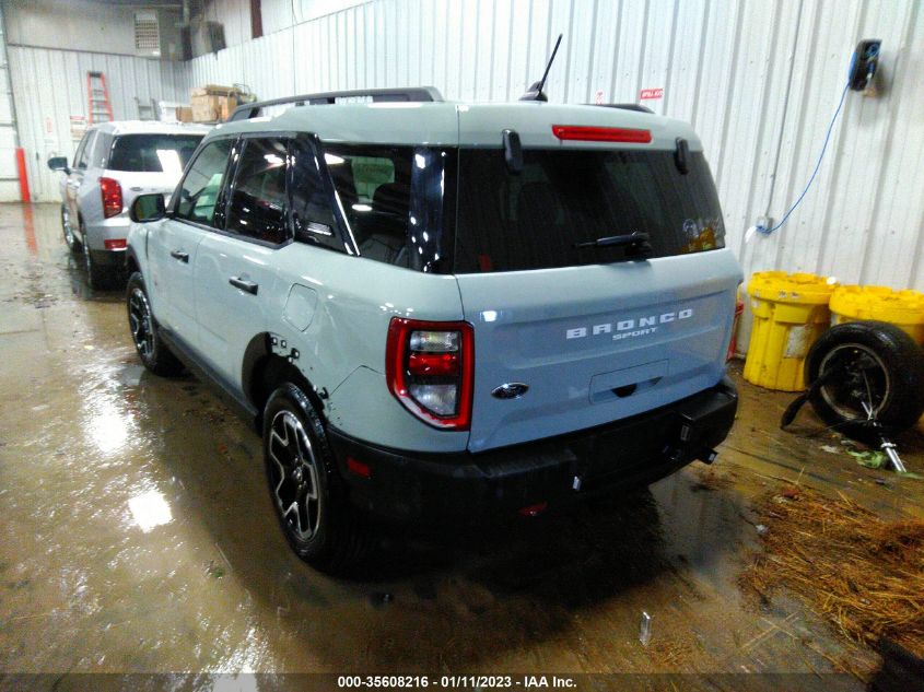 2021 FORD BRONCO SPORT BIG BEND VIN: 3FMCR9B60MRA12014