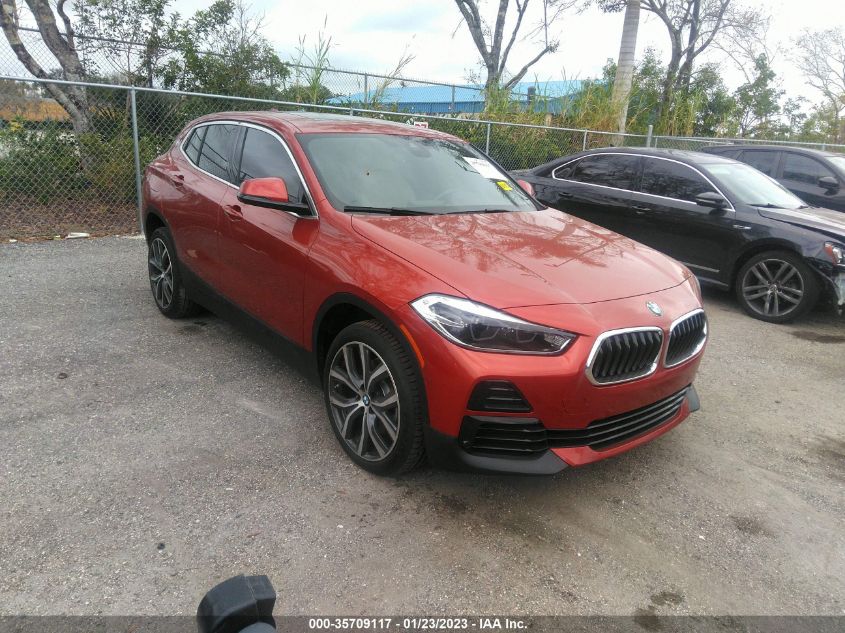 2022 BMW X2 SDRIVE28I VIN: WBXYH9C05N5T69266