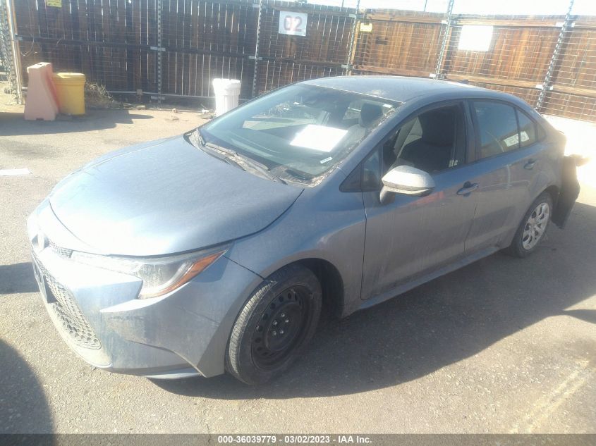 2022 TOYOTA COROLLA LE VIN: 5YFEPMAEXNP273141