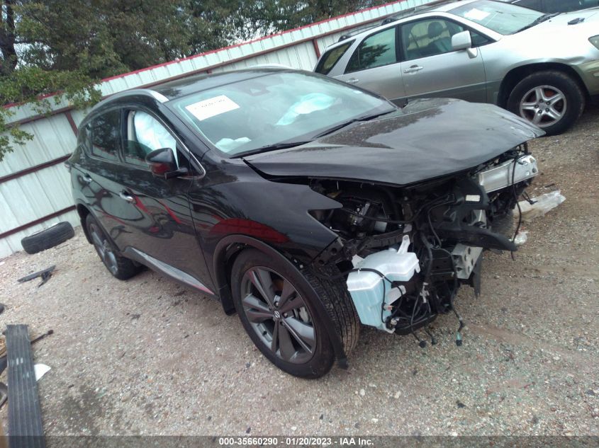 2022 NISSAN MURANO PLATINUM VIN: 5N1AZ2DJ0NC110816