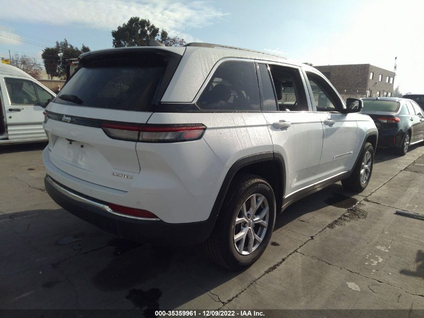 2022 JEEP GRAND CHEROKEE LIMITED VIN: 1C4RJHBG0N8598225