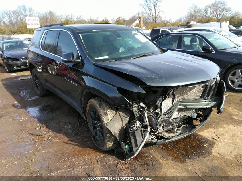 2021 CHEVROLET TRAVERSE LT CLOTH VIN: 1GNEVGKW2MJ161555