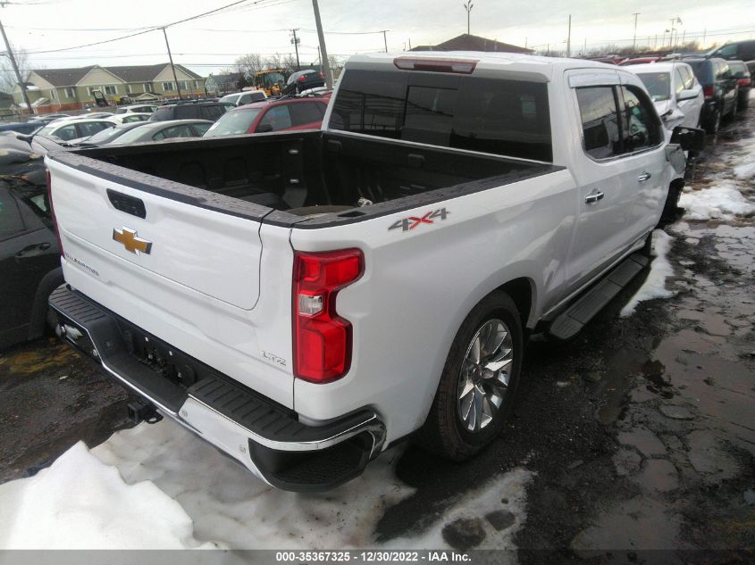 2022 CHEVROLET SILVERADO 1500 LTD LTZ VIN: 3GCUYGED8NG152139