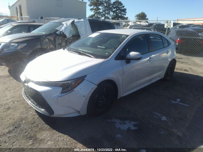 2022 TOYOTA COROLLA LE VIN: 5YFEPMAE8NP277558