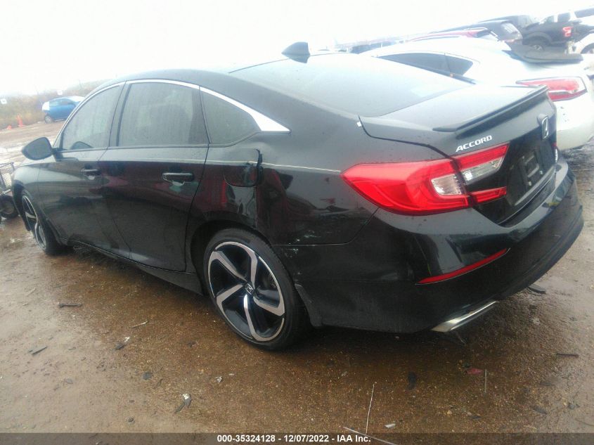 2020 HONDA ACCORD SEDAN SPORT VIN: 1HGCV2F39LA027869