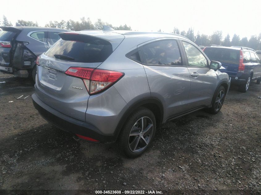 2022 HONDA HR-V EX VIN: 3CZRU6H56NM772029