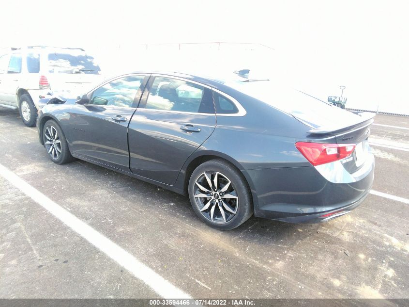 2021 CHEVROLET MALIBU RS VIN: 1G1ZG5ST1MF039876