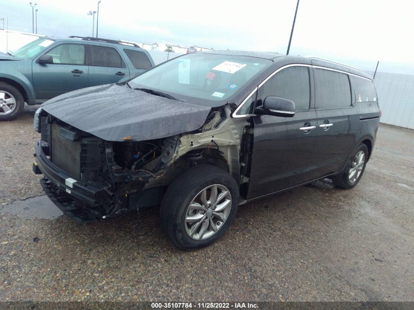 2021 KIA SEDONA EX VIN: KNDMC5C12M6670937