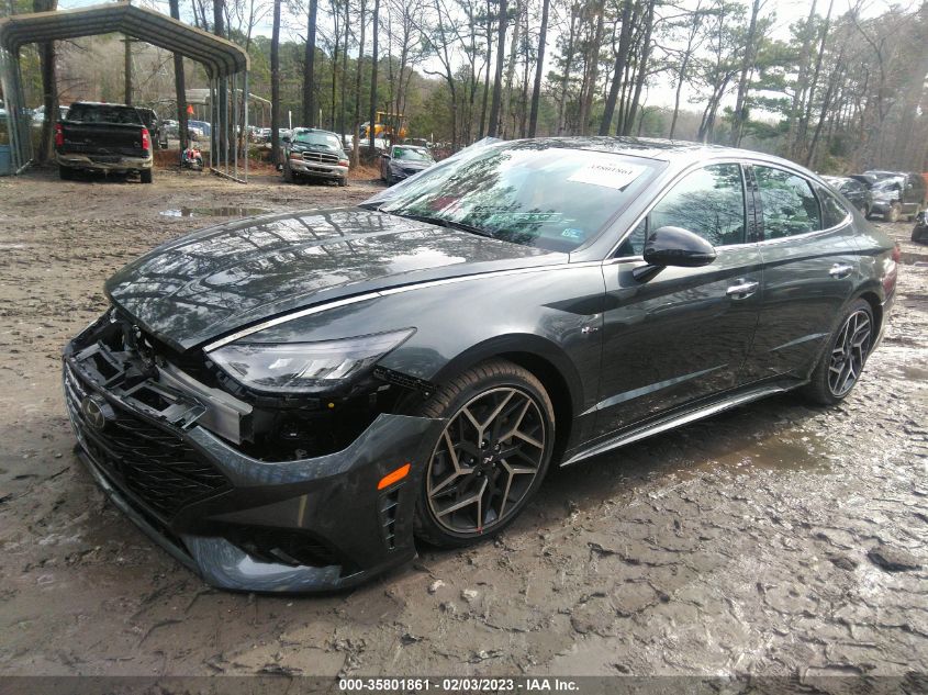 2023 HYUNDAI SONATA N LINE VIN: KMHL14JCXPA281363