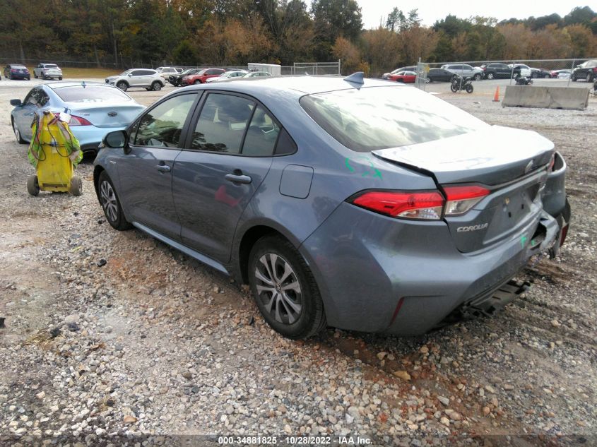 2021 TOYOTA COROLLA HYBRID LE VIN: JTDEAMDEXMJ028128