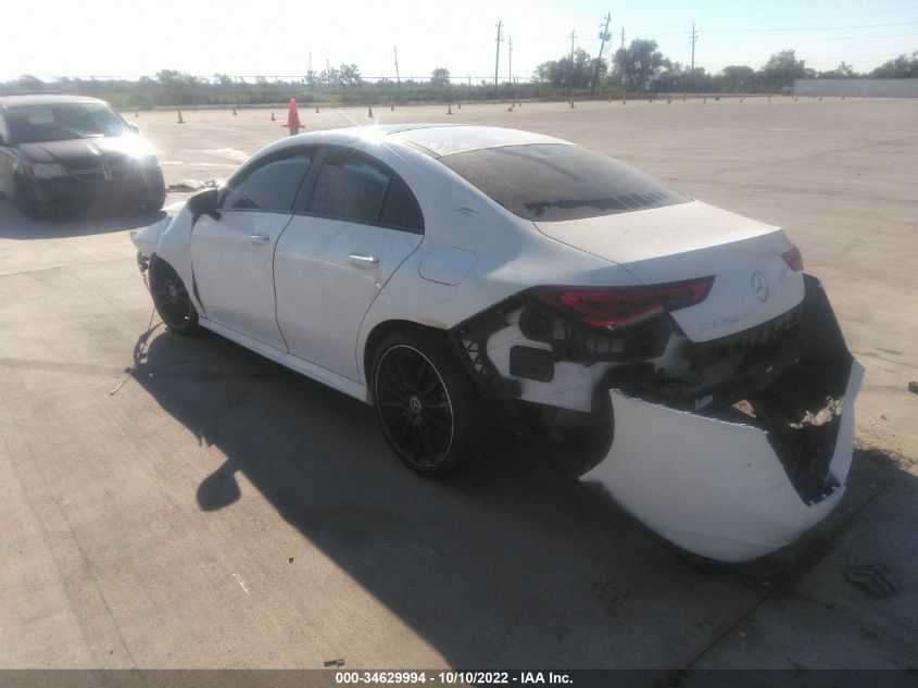 2021 MERCEDES-BENZ CLA CLA 250 VIN: W1K5J4GB6MN157645