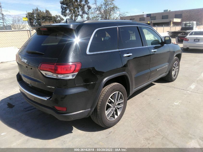 2022 JEEP GRAND CHEROKEE WK LIMITED VIN: 1C4RJFBG7NC110471