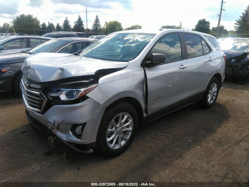 2021 CHEVROLET EQUINOX LS VIN: 3GNAXHEV5MS164837