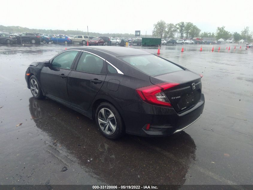 2021 HONDA CIVIC SEDAN LX VIN: 2HGFC2F69MH541575