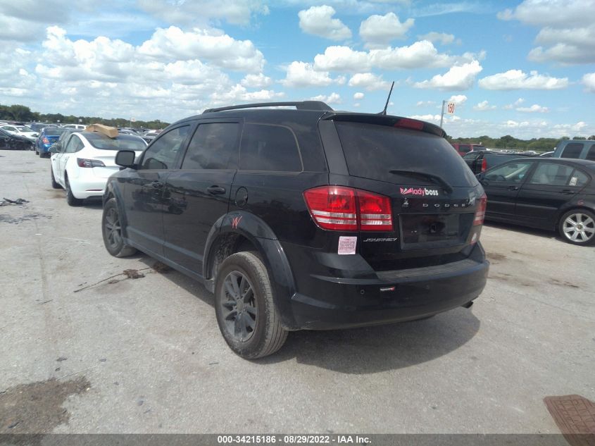 2020 DODGE JOURNEY SE VALUE VIN: 3C4PDCAB8LT274543