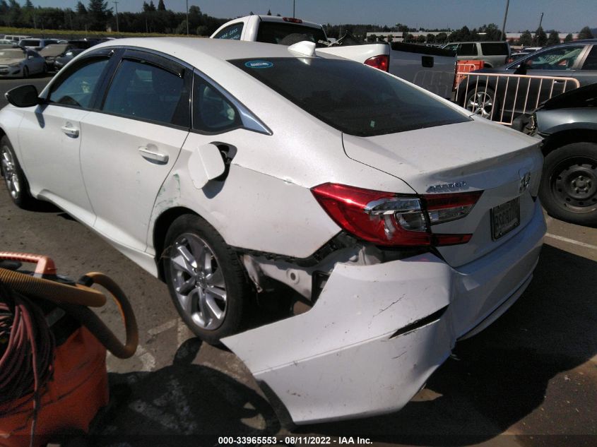 2020 HONDA ACCORD SEDAN LX VIN: 1HGCV1F12LA011411