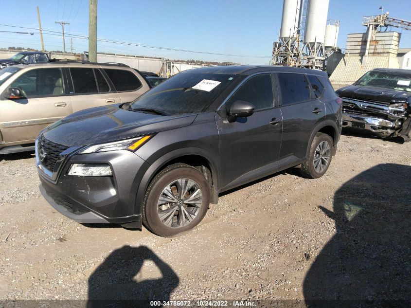 2022 NISSAN ROGUE SV VIN: 5N1BT3BA9NC685480