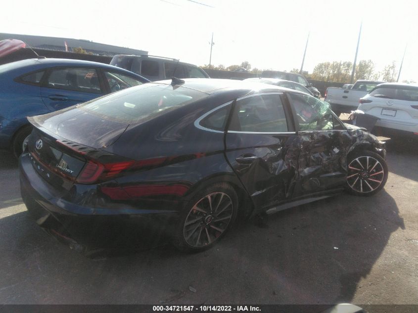 2022 HYUNDAI SONATA LIMITED VIN: 5NPEH4J29NH148552