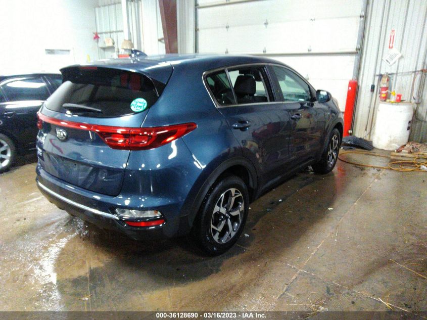 2022 KIA SPORTAGE LX VIN: KNDPMCAC7N7010665
