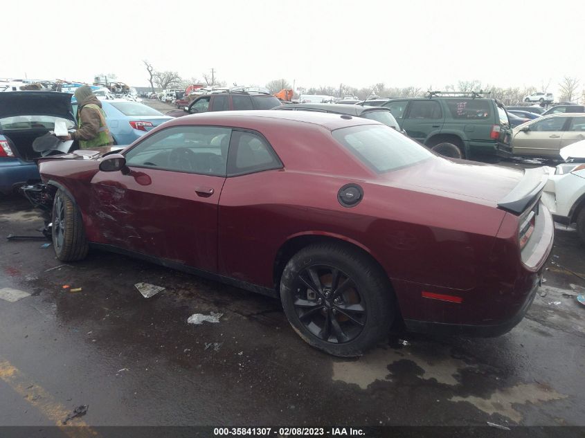 2022 DODGE CHALLENGER SXT VIN: 2C3CDZGG6NH215883