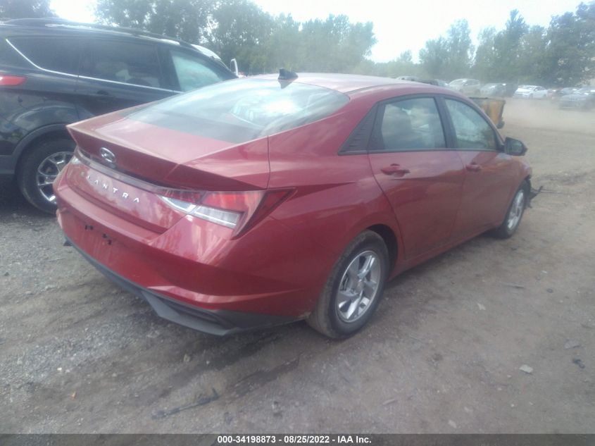 2021 HYUNDAI ELANTRA SE VIN: KMHLL4AG5MU163163