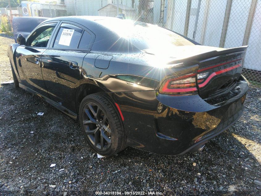 2021 DODGE CHARGER GT VIN: 2C3CDXHG2MH527717