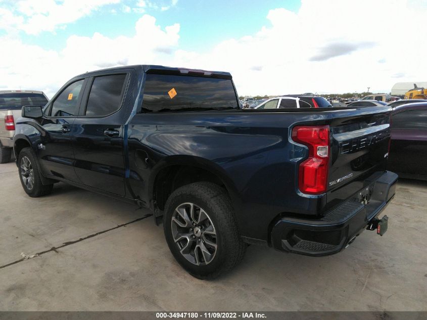 2021 CHEVROLET SILVERADO 1500 RST VIN: 3GCUYEED7MG443749