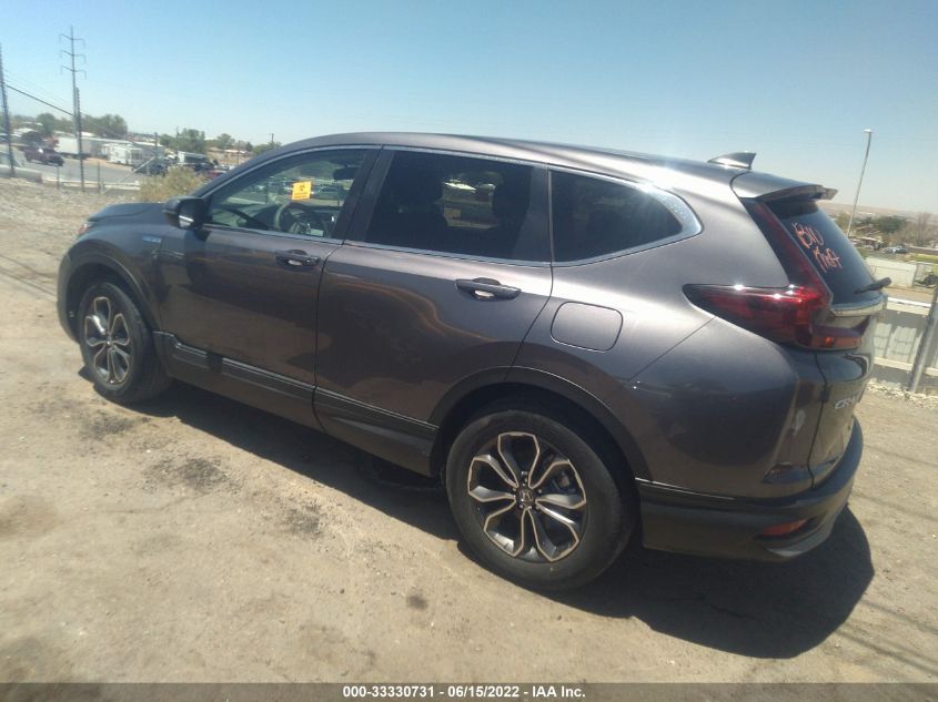 2021 HONDA CR-V HYBRID EX VIN: 7FART6H54ME005604