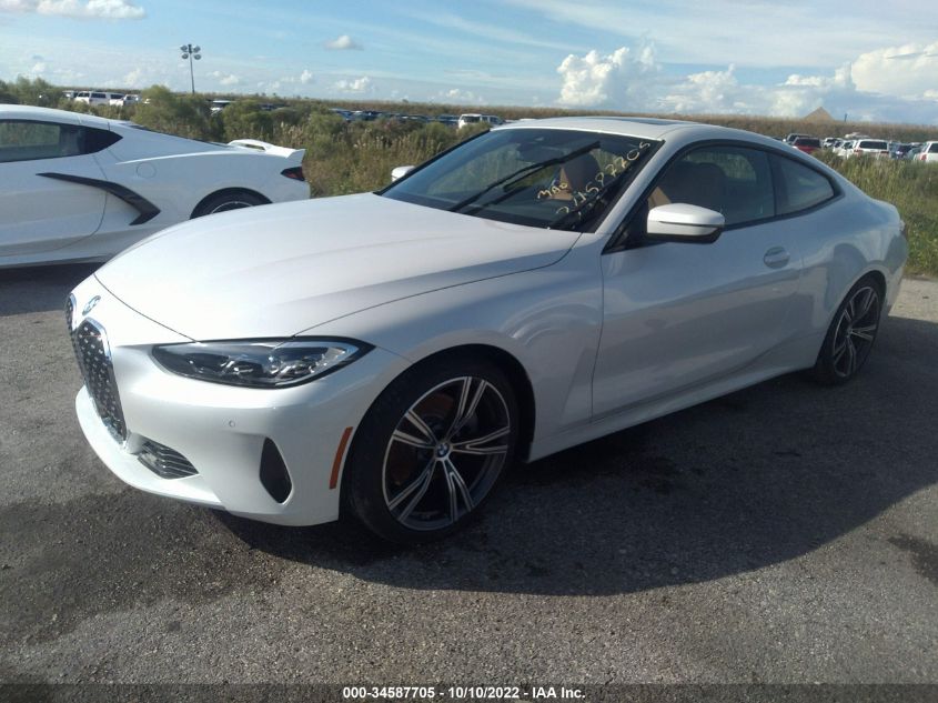 2022 BMW 4 SERIES 430I VIN: WBA53AP08NCJ61708