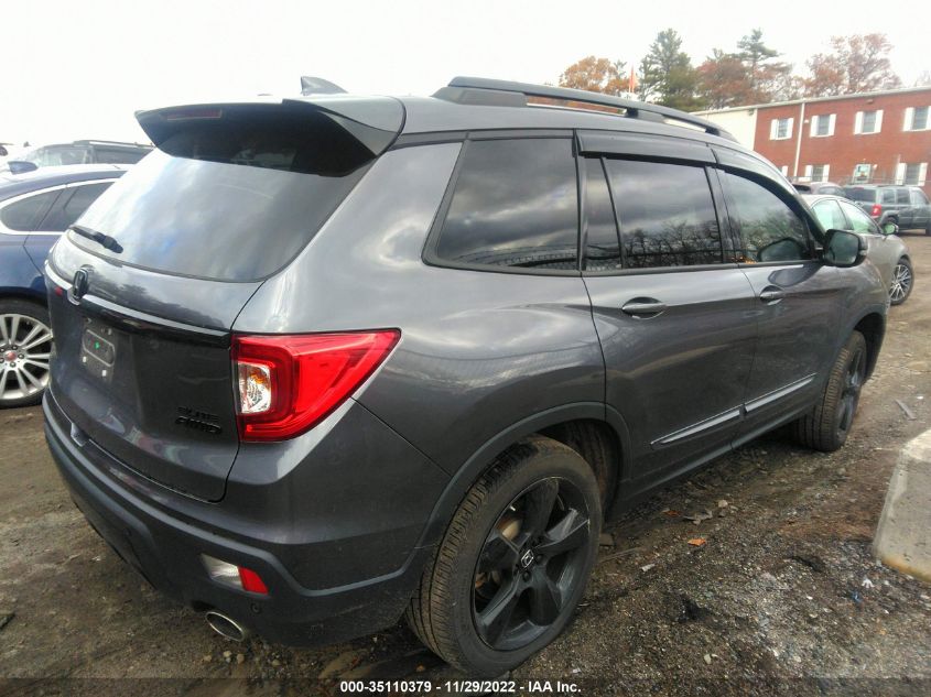 2021 HONDA PASSPORT ELITE VIN: 5FNYF8H03MB009187