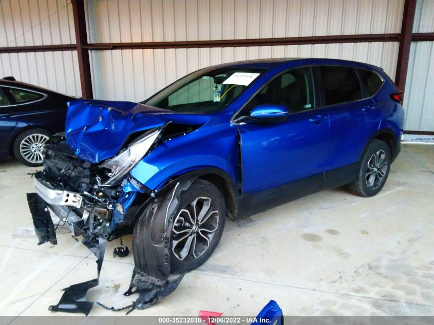 2021 HONDA CR-V EX-L VIN: 7FARW2H83ME024302