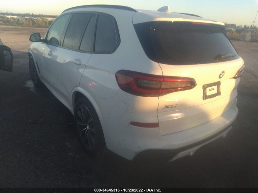2021 BMW X5 XDRIVE40I VIN: 5UXCR6C01M9E76553