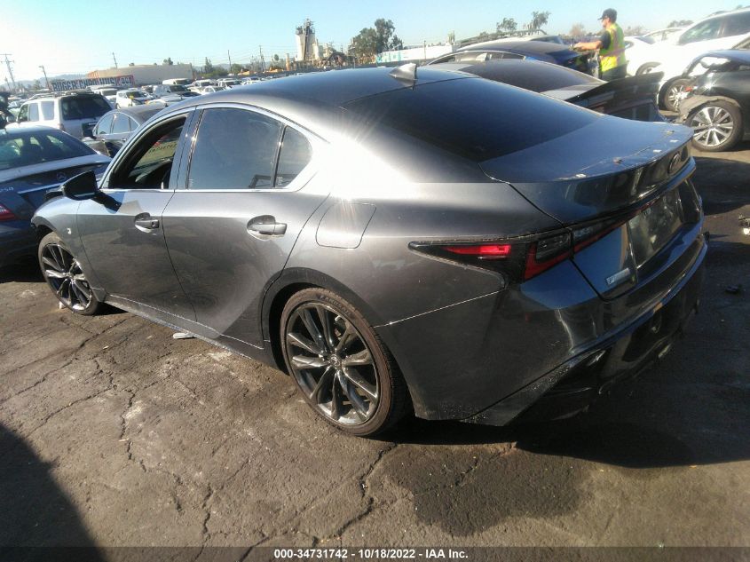 2021 LEXUS IS IS 350 F SPORT VIN: JTHGZ1B22M5037888