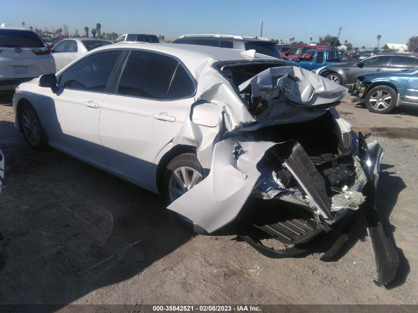 2022 TOYOTA CAMRY LE VIN: 4T1C11AKXNU046298