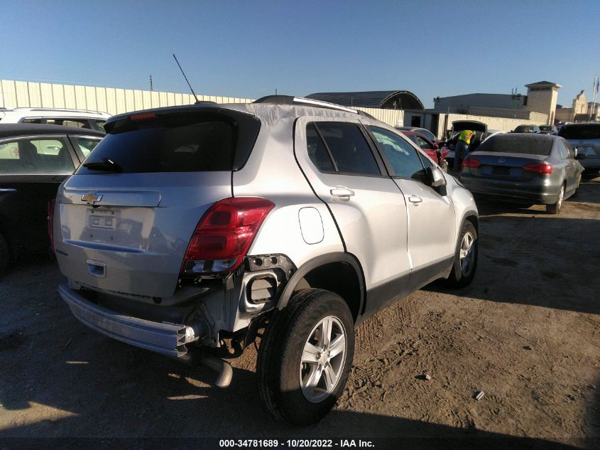 2021 CHEVROLET TRAX LT VIN: KL7CJPSB2MB326665