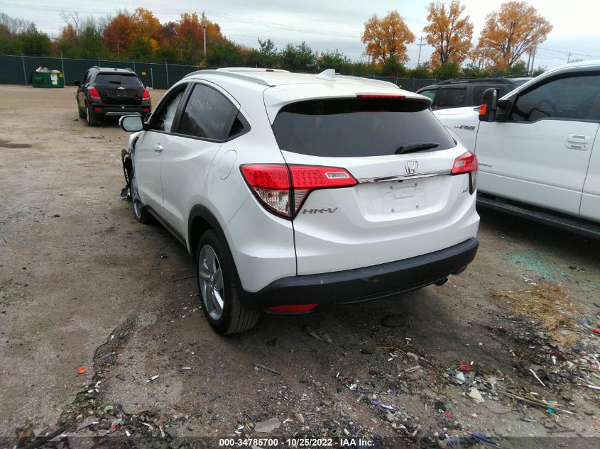 2020 HONDA HR-V EX-L VIN: 3CZRU6H72LM733789