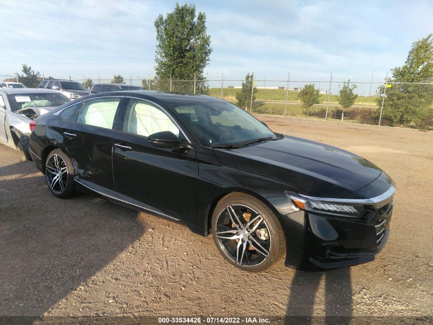 2021 HONDA ACCORD SEDAN TOURING VIN: 1HGCV2F91MA001952
