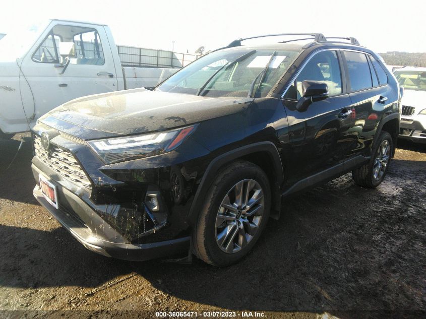 2022 TOYOTA RAV4 LIMITED VIN: 2T3N1RFV1NW322059