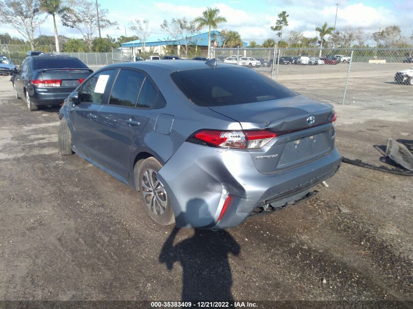 2022 TOYOTA COROLLA HYBRID LE VIN: JTDEAMDE7NJ042666