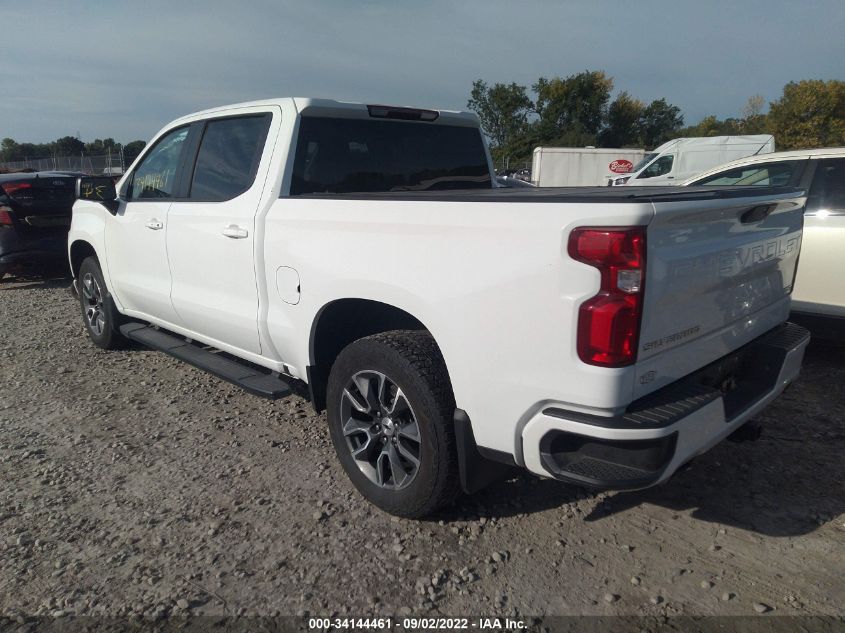 2021 CHEVROLET SILVERADO 1500 RST VIN: 3GCUYEED5MG385981