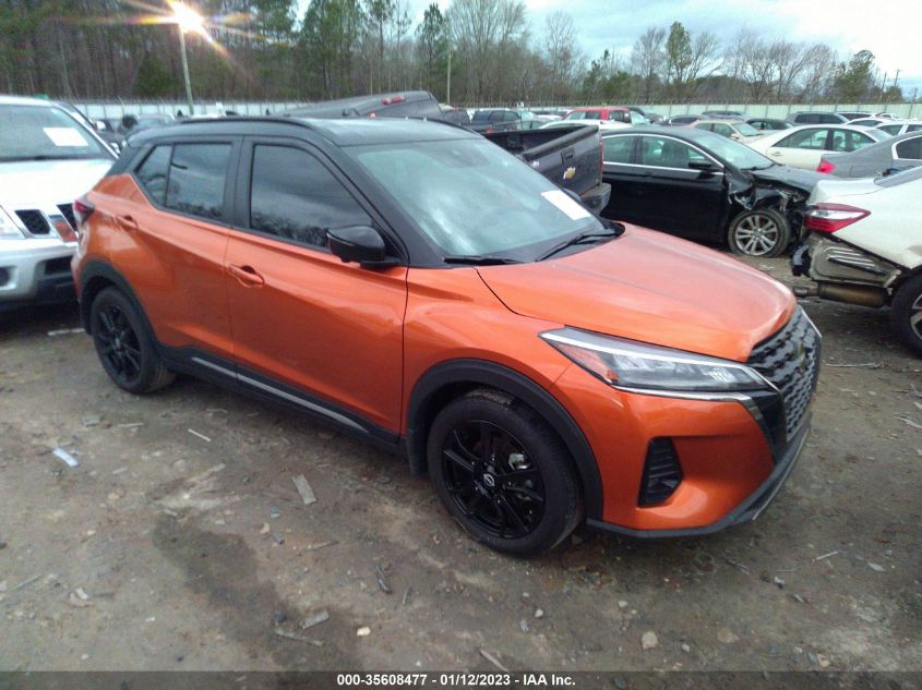 2022 NISSAN KICKS SR VIN: 3N1CP5DV9NL481522
