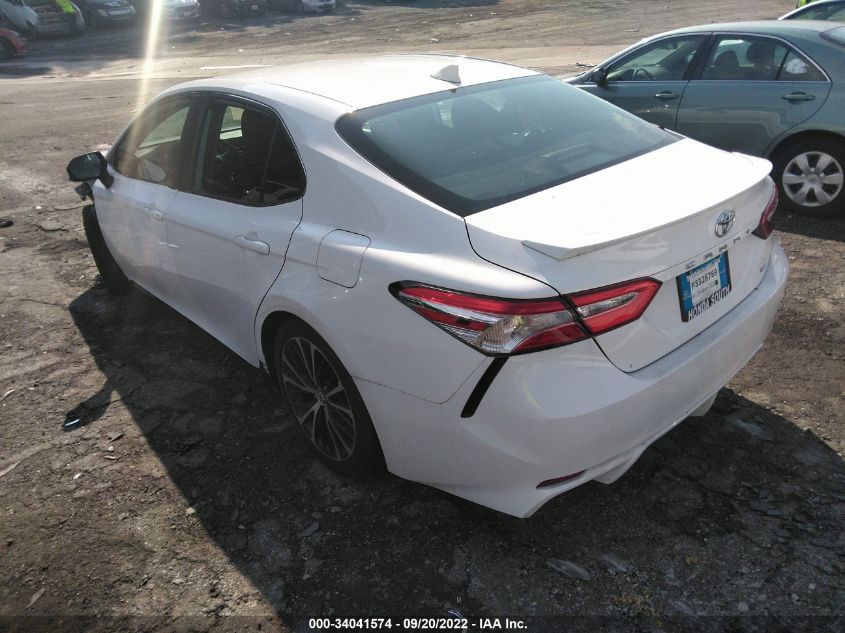 2020 TOYOTA CAMRY SE VIN: 4T1G11AK0LU327458