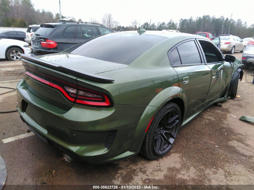 2021 DODGE CHARGER SCAT PACK WIDEBODY VIN: 2C3CDXGJ7MH541982