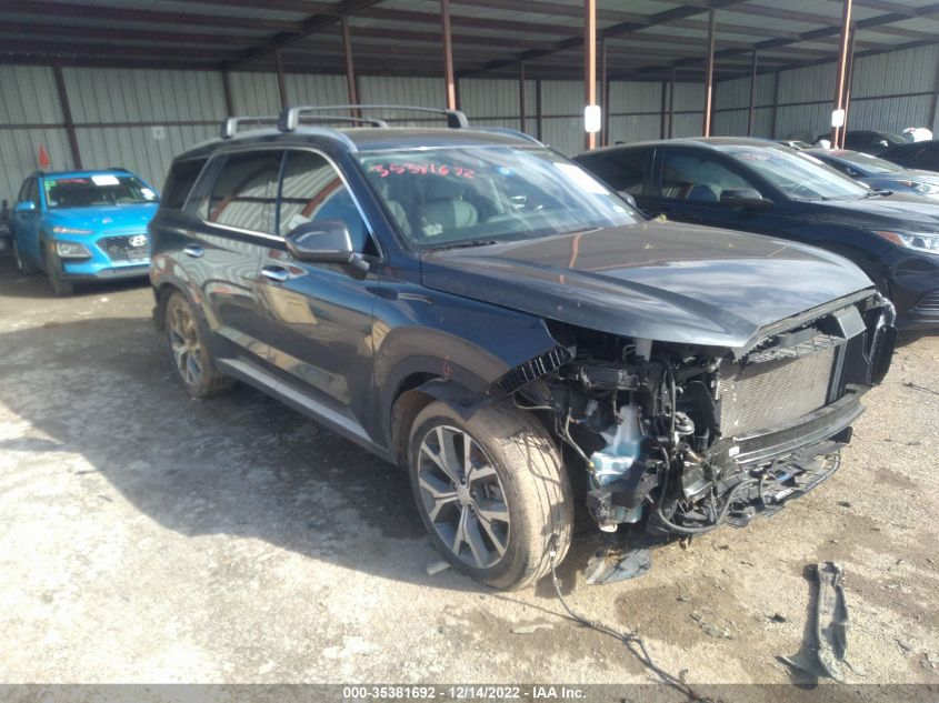 2020 HYUNDAI PALISADE SEL VIN: KM8R44HE6LU156894