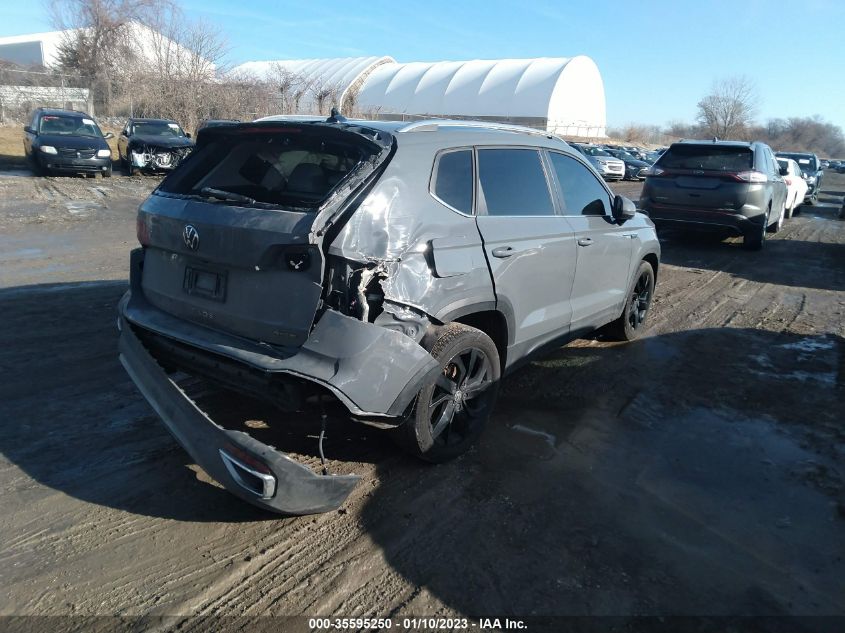 2022 VOLKSWAGEN TAOS SE VIN: 3VVPX7B24NM035695