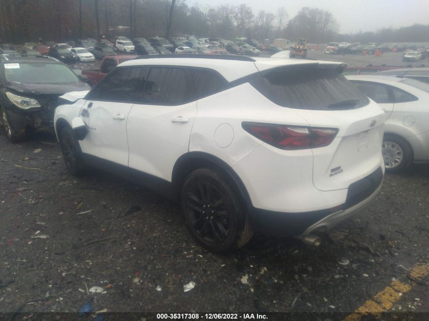 2021 CHEVROLET BLAZER LT VIN: 3GNKBDRS6MS500927