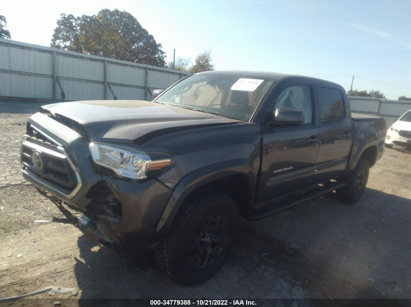 2020 TOYOTA TACOMA 2WD SR5/TRD SPORT VIN: 5TFAZ5CN8LX094865
