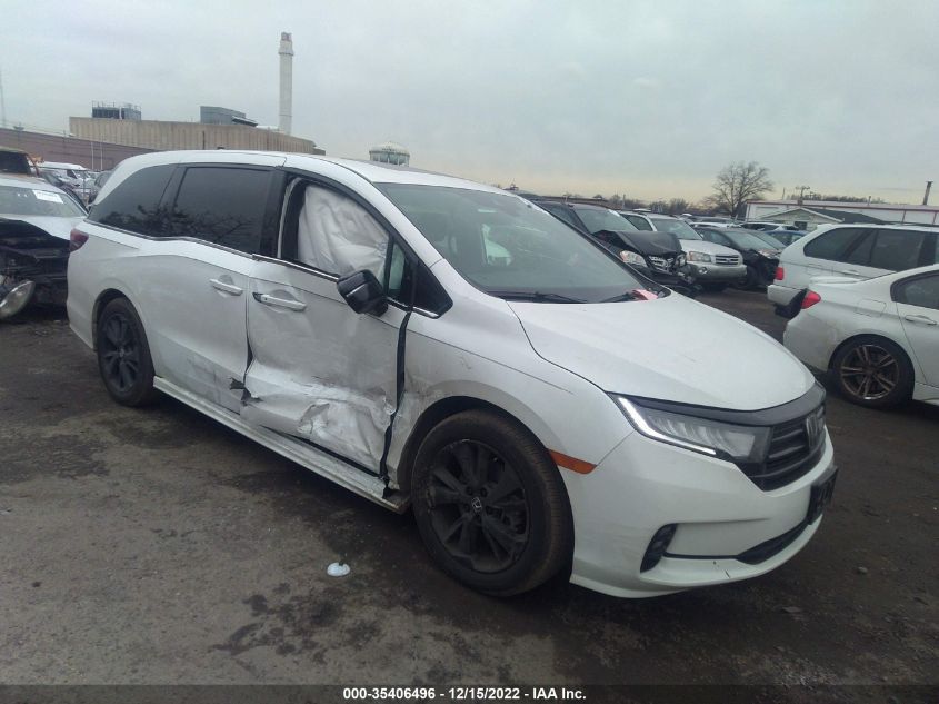 2023 HONDA ODYSSEY SPORT VIN: 5FNRL6H78PB001802