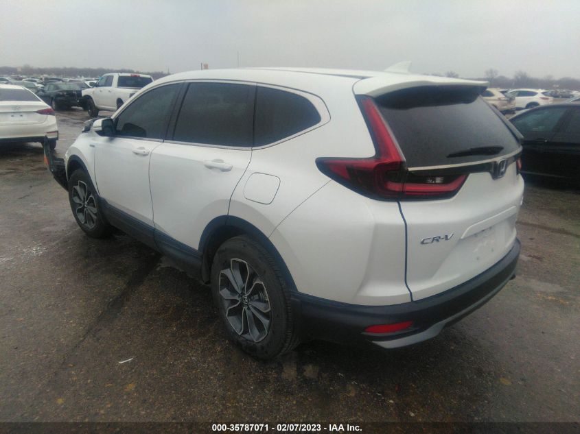 2022 HONDA CR-V HYBRID EX-L VIN: 5J6RT6H85NL008851